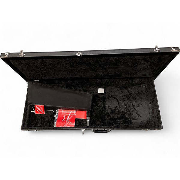 Used 2020 Fender 1962 American Vintage Reissue Jazzmaster Black Solid Body Electric Guitar