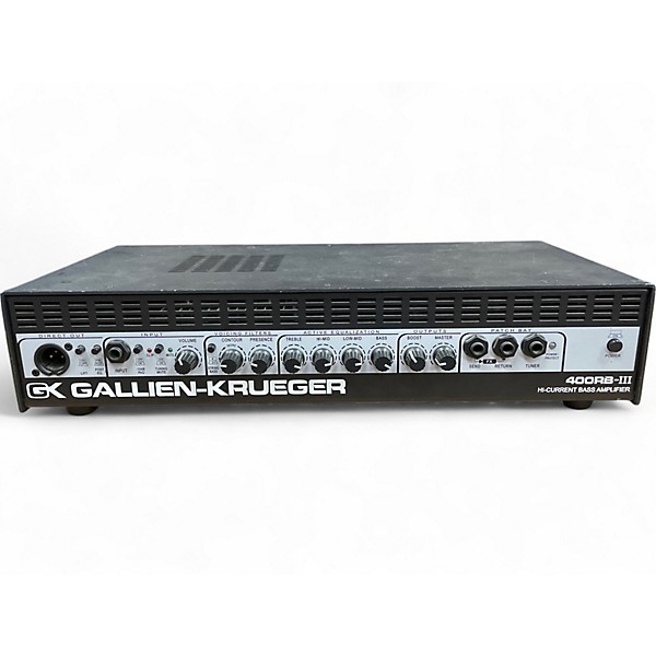 Used Gallien-Krueger 400RB-III Bass Amp Head