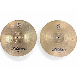 Used Zildjian 14in S Family Mastersound Hi-Hats Pair Cymbal