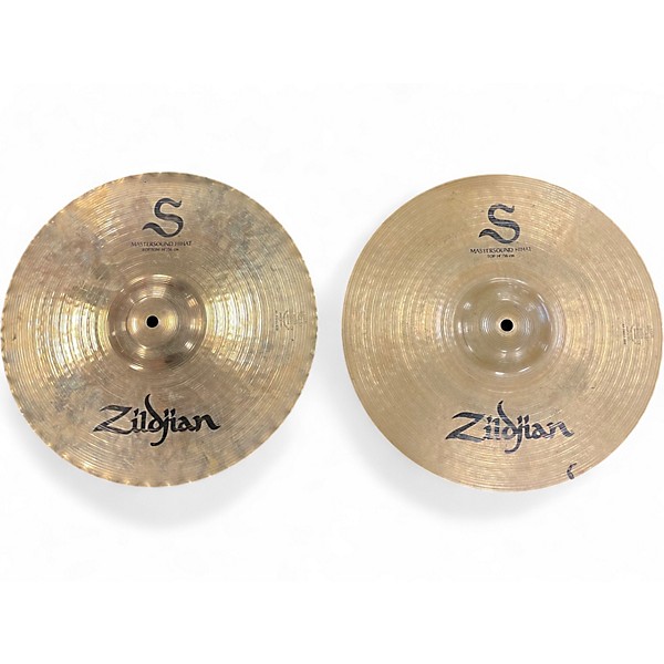 Used Zildjian 14in S Family Mastersound Hi-Hats Pair Cymbal