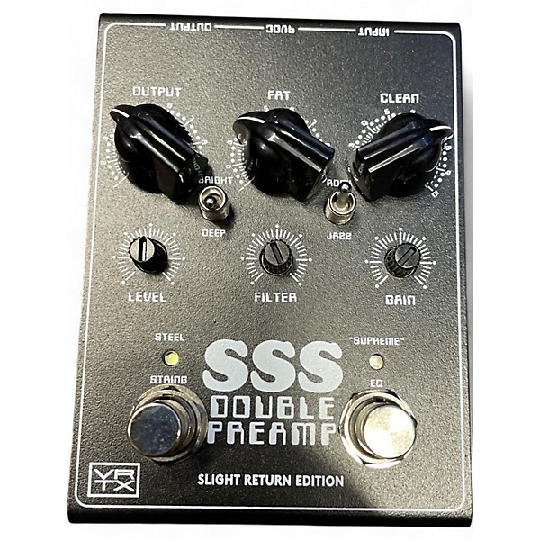 Used Vertex SSS DOUBLE PREAMP Effect Pedal