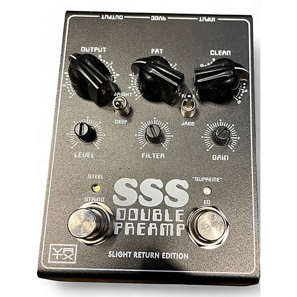 Used Vertex SSS DOUBLE PREAMP Effect Pedal