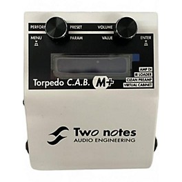 Used Two Notes AUDIO ENGINEERING Torpedo C.A.B. M+ Speaker Simulator Effect Processor