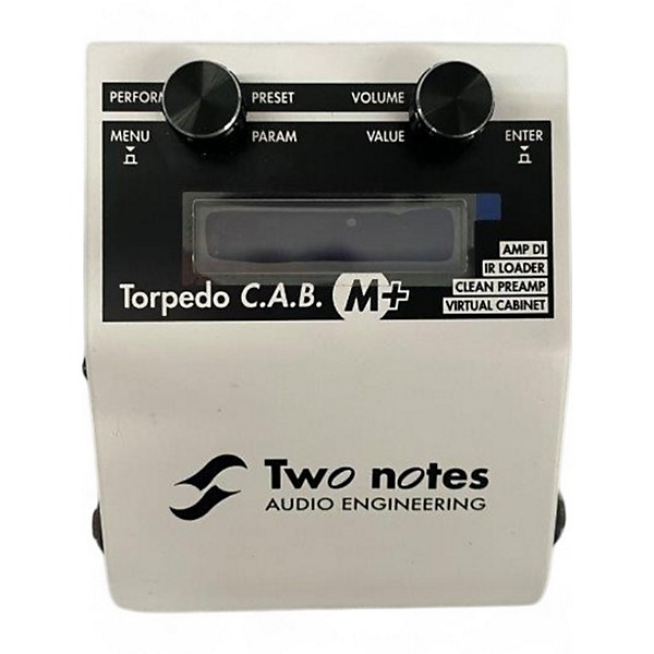 Used Two Notes AUDIO ENGINEERING Torpedo C.A.B. M+ Speaker Simulator Effect Processor