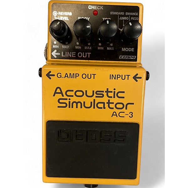 Used BOSS Used BOSS AC3 Acoustic Simulator Effect Pedal