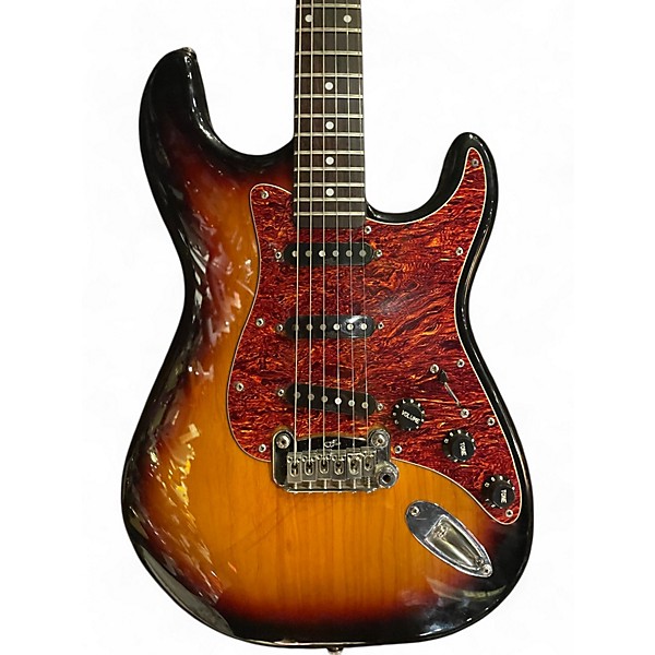 Used G&L Tribute Legacy 3 Color Sunburst Solid Body Electric Guitar