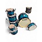 Used TAMA 7 Piece Superstar Classic CL72SBAB Blue Burst Drum Kit thumbnail