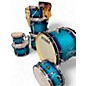 Used TAMA 7 Piece Superstar Classic CL72SBAB Blue Burst Drum Kit