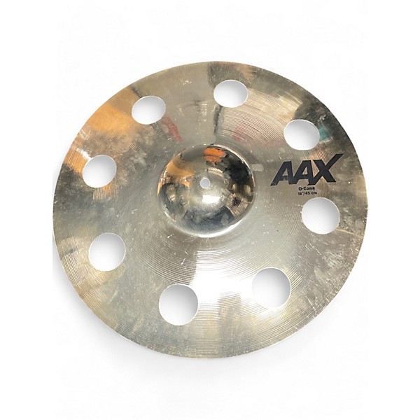 Used SABIAN 18in AAX Ozone Splash Cymbal