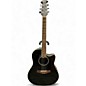 Used Applause Used Applause AE128 Super Shallow Black Acoustic Electric Guitar thumbnail