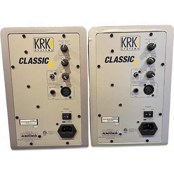 Used KRK Used KRK 5SB Classic Pair Powered Monitor