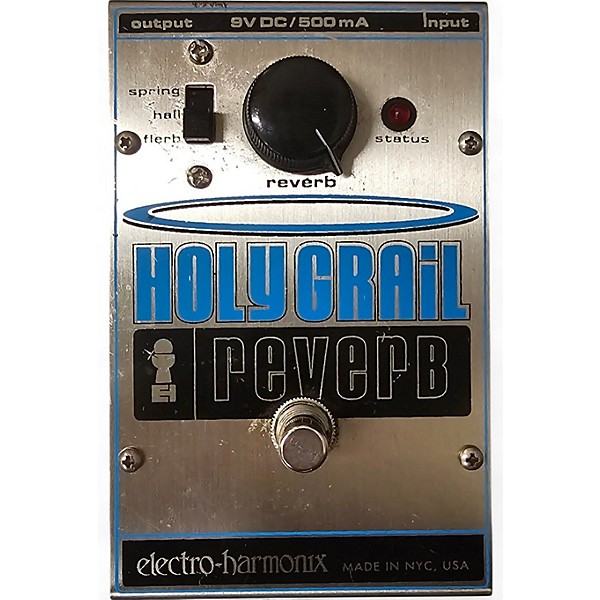 Used Elcectro-harmonix holy grail Effect Pedal