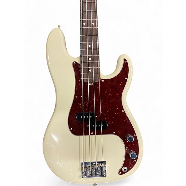 Used Fender American Professional II Precision Bass Alpine White Electric Bass Guitar