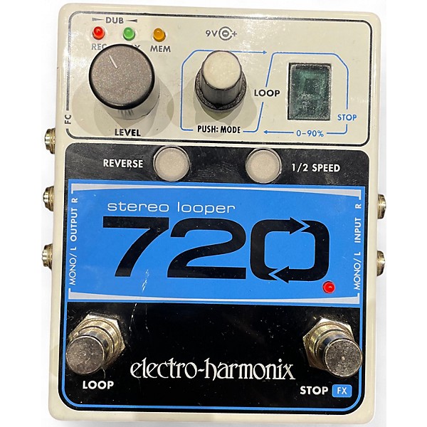 Used Electro-Harmonix 720 Stereo Looper Pedal