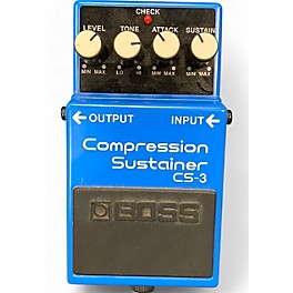 Used BOSS CS3 Compressor Sustainer Effect Pedal