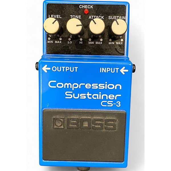 Used BOSS CS3 Compressor Sustainer Effect Pedal