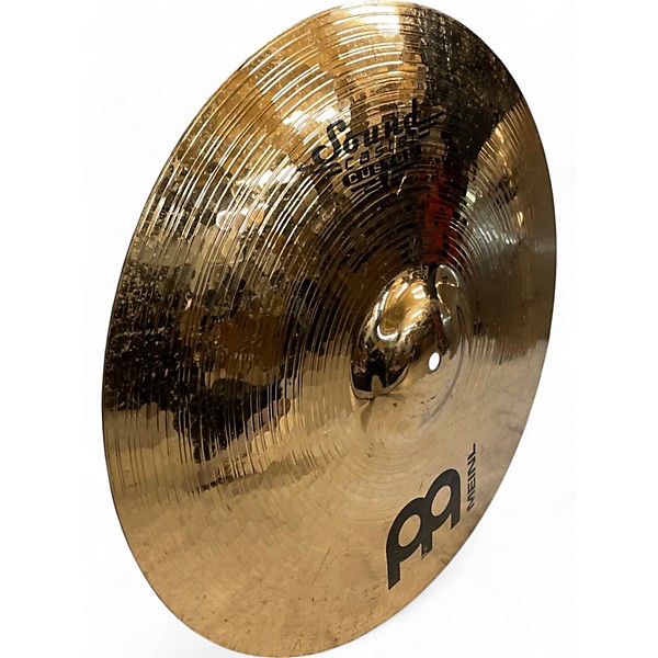 Used MEINL 18in Sound Caster Medium Crash Brilliant Cymbal