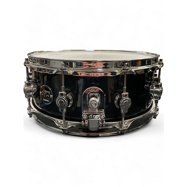 Used DW 5.5X14 Performance Series Snare Ebony Stain Lacquer Drum