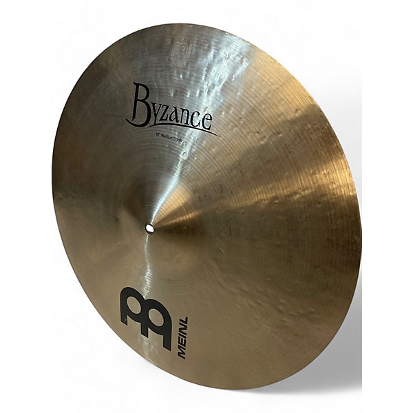 Used MEINL 18in Byzance Medium Crash Cymbal