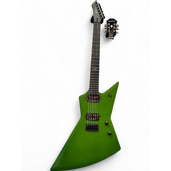 Used Chapman Ghost Fret Pro Green Solid Body Electric Guitar