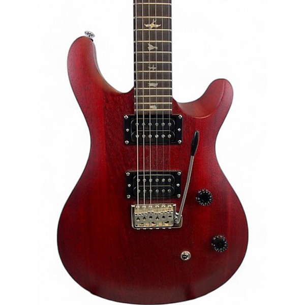 Used PRS Used PRS SE CE24 Vintage Cherry Solid Body Electric Guitar