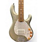 Used Ernie Ball Music Man string ray 5 pewter Electric Bass Guitar