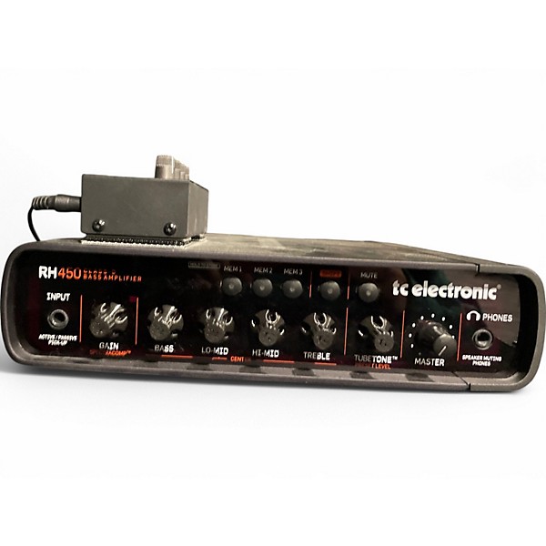 Used TC Electronic RH450 450W Bass Amp Head