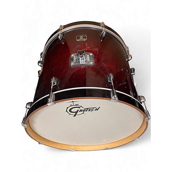 Used Gretsch Drums 6 Piece Catalina Maple Trans Amber Drum Kit