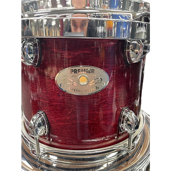 Used Premier Used Premier Artist Birch red Drum Kit