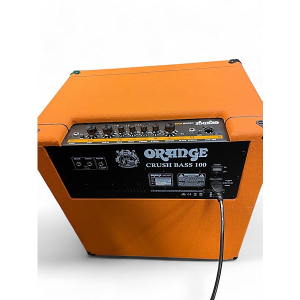 Used Orange Amplifiers CRUSH BASS 100 Bass Combo Amp