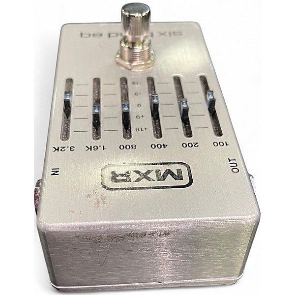 Used MXR M109 6 Band EQ Pedal