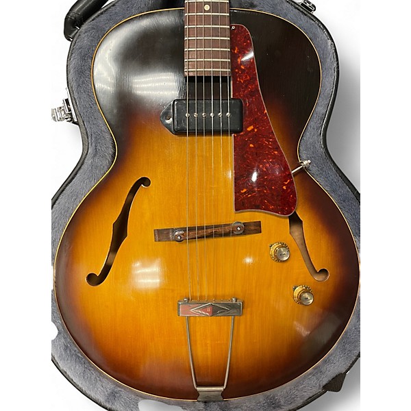 Vintage Gibson 1962 ES125T SUNBURST Hollow Body Electric Guitar