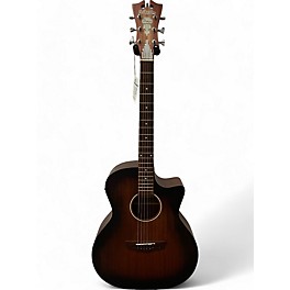 Used D'Angelico Used D'Angelico Premier Series Gramercy LS Grand Auditiorium Mahogany Acoustic Electric Guitar