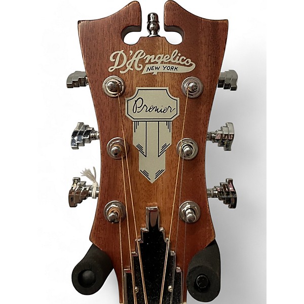 Used D'Angelico Used D'Angelico Premier Series Gramercy LS Grand Auditiorium Mahogany Acoustic Electric Guitar