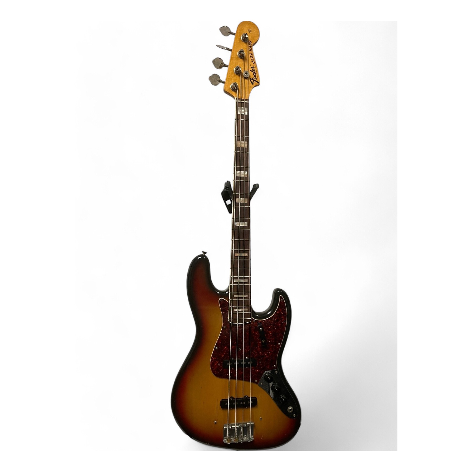 Vintage Fender JAZZ BASS 3 Tone Sunburst Electric Bass