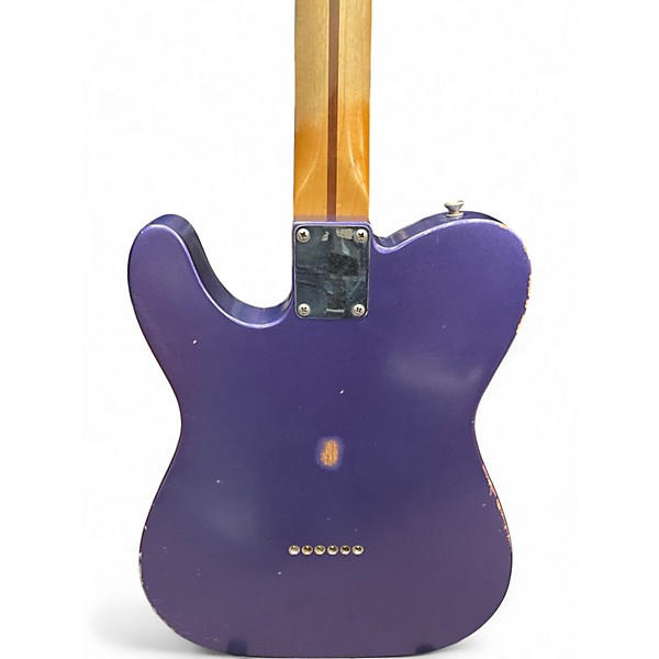 Used Fender Used 2019 Fender ROAD WORN TELECASTER Purple Solid Body Electric Guitar