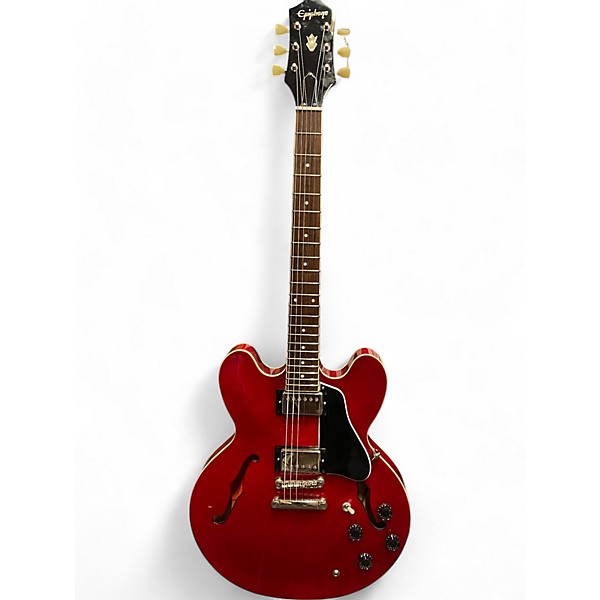 Used Epiphone Used Epiphone ES335 Cherry Hollow Body Electric Guitar