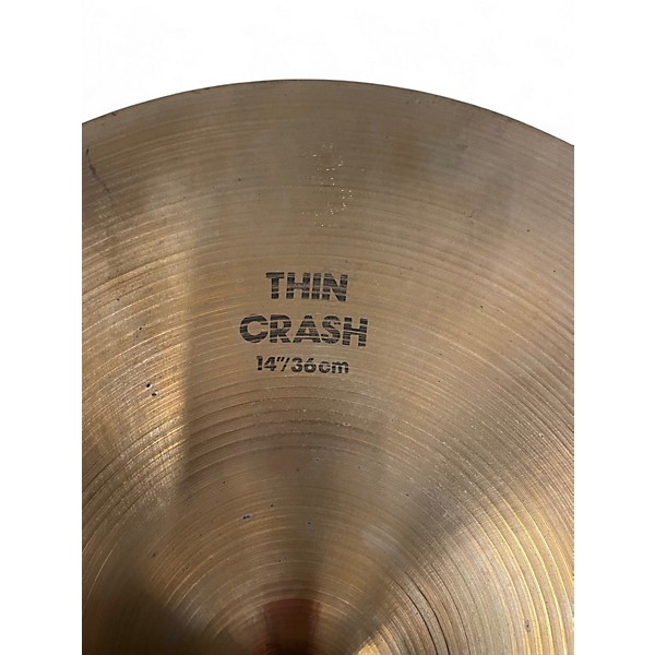 Used Zildjian Used Zildjian A Series Thin Crash Cymbal