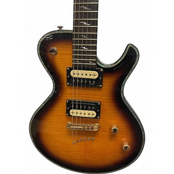 Used Dean Deceiver FMF 2 Tone Sunburst Solid Body Electric Guitar