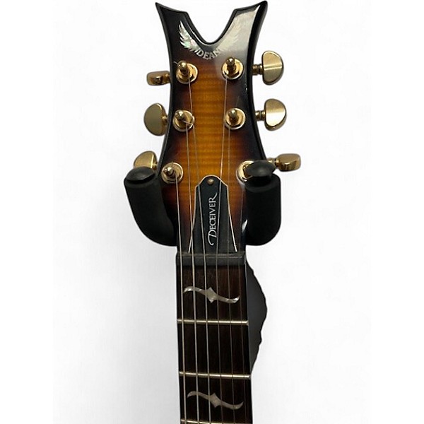 Used Dean Deceiver FMF 2 Tone Sunburst Solid Body Electric Guitar