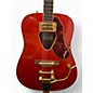 Used Gretsch Guitars Used Gretsch Guitars G5034TFT Rancher Savannah Sunset Acoustic Electric Guitar