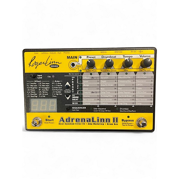 Used 2023 Roger Linn Design adrenalinn II Effect Processor