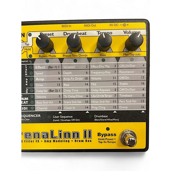 Used 2023 Roger Linn Design adrenalinn II Effect Processor