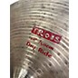 Used Wuhan Cymbals & Gongs 20in SILKEN TROIS Cymbal