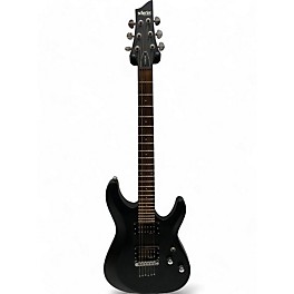 Used Schecter Guitar Research Used Schecter Guitar Research C-6 Deluxe Satin Black Solid Body Electric Guitar