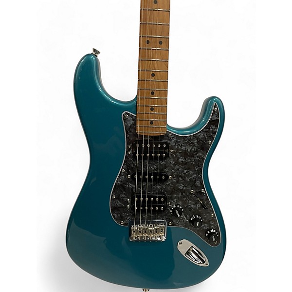 Used Fender Used Fender MOD SHOP STRATOCASTER HSS Ocean Turquoise Solid Body Electric Guitar