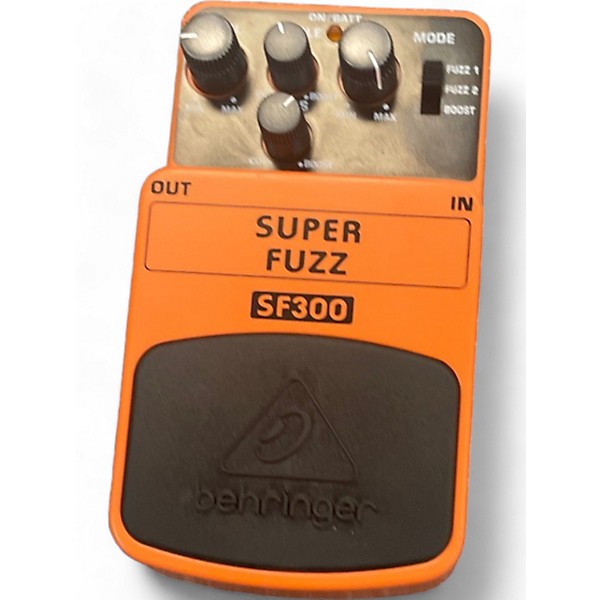 Used Behringer Used Behringer SF300 Super Fuzz Effect Pedal