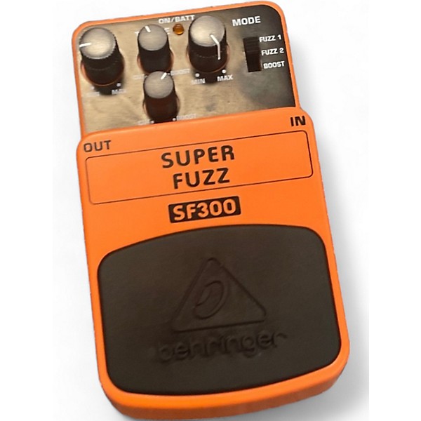 Used Behringer Used Behringer SF300 Super Fuzz Effect Pedal