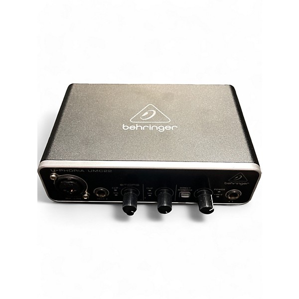 Used Behringer U-Phoria UMC22 Audio Interface