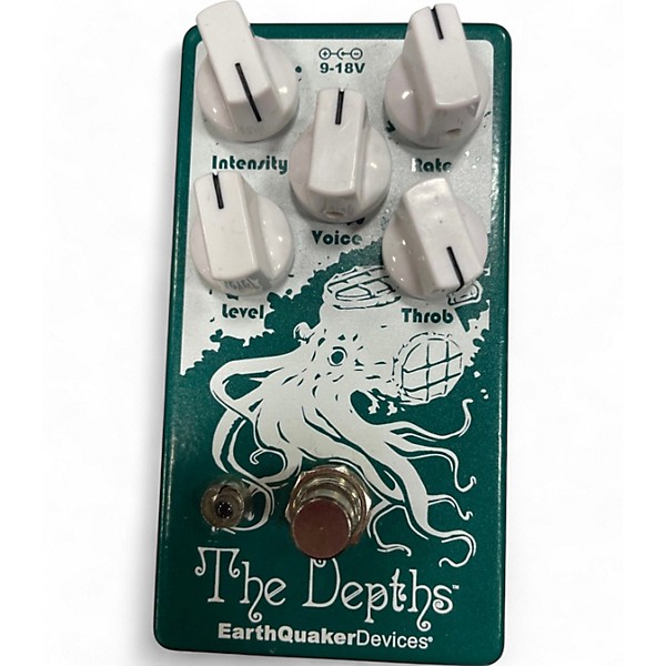 Used EarthQuaker Devices Used EarthQuaker Devices The Depths Optical Vibe Machine Effect Pedal